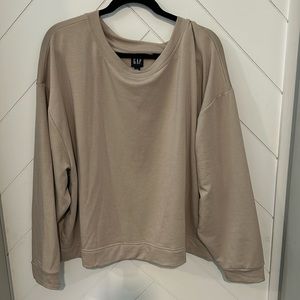GAP | Tan Crew Neck Sweatshirt